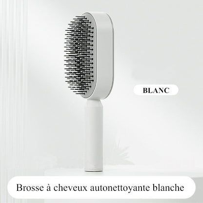 Brosse à cheveux autonettoyante - Zeno Paradise